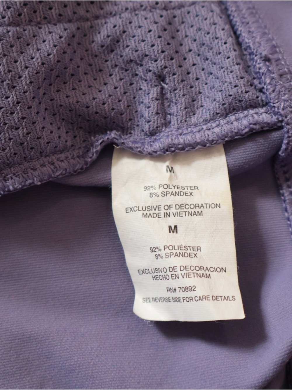 Apana Lavender Zip-Up Jacket - Picture 6 of 6